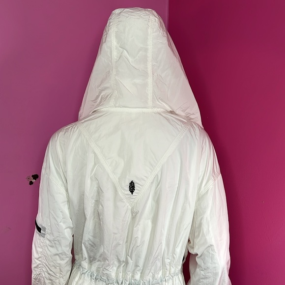 Free people movement Aurora Maxi Windbreaker Parka white size medium - Picture 10 of 16